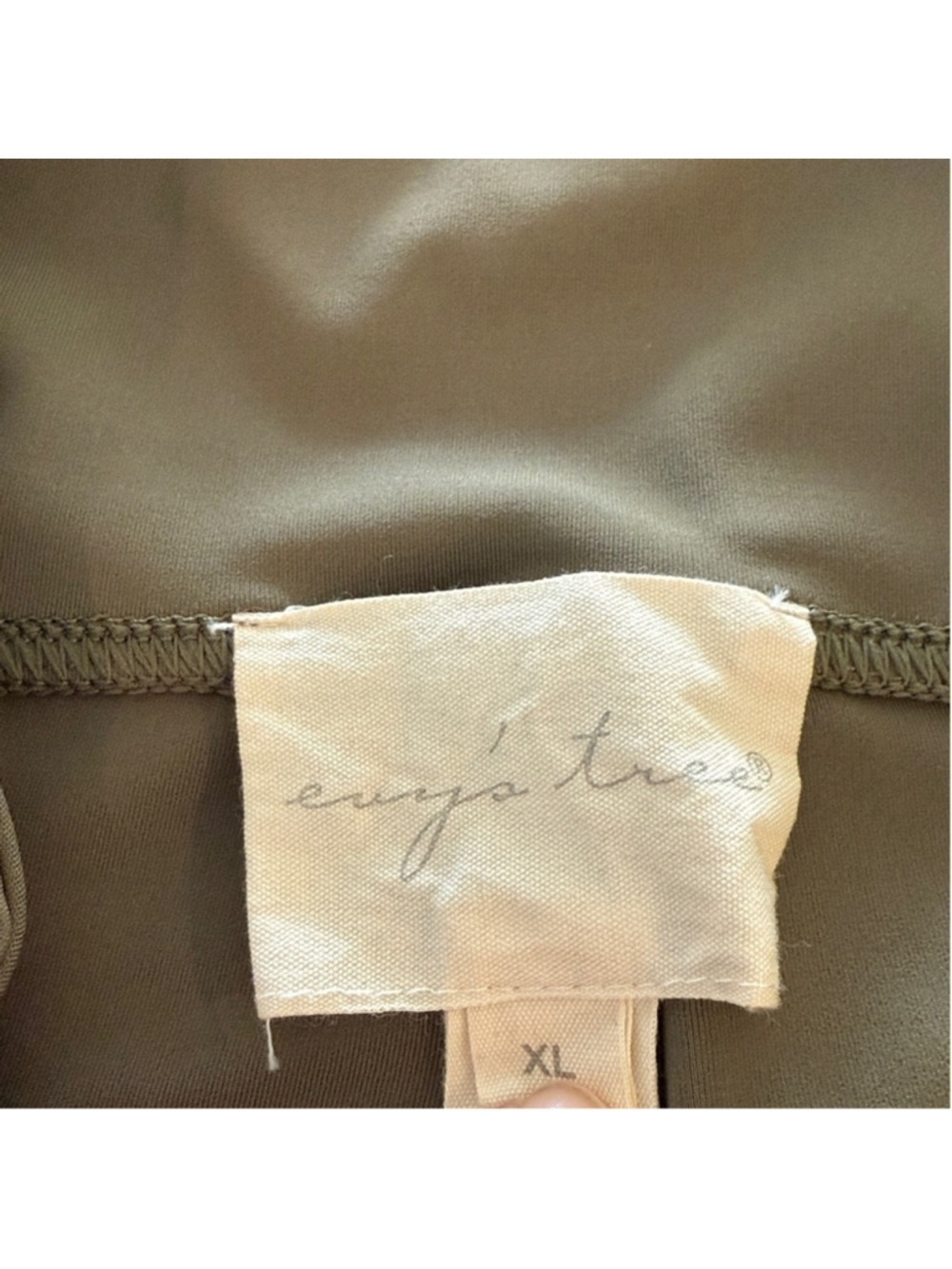 Evy’s Tree Olive Green Leggings Size Extra Large - Picture 3 of 7